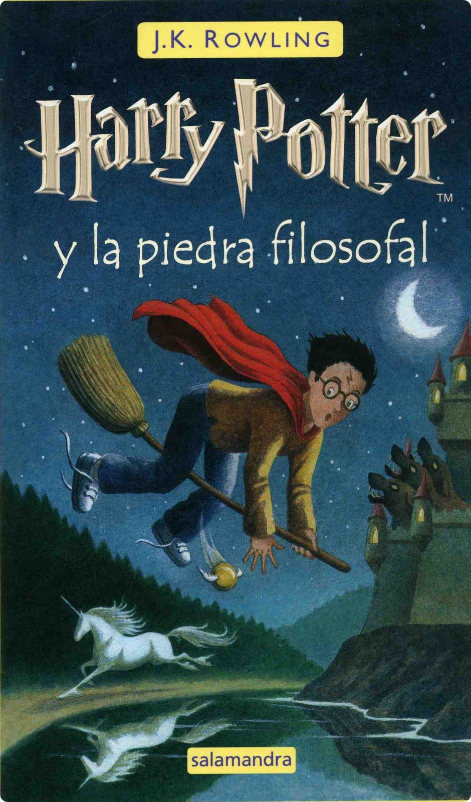 J.K. Rowling: Harry Potter y la Piedra Filosofal / Harry Potter and the Sorcerer's Stone (2021, Publicaciones y Ediciones Salamandra, S.A.)
