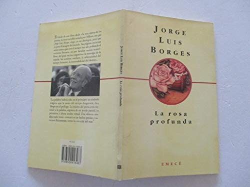 Jorge Luis Borges: La Rosa Profunda (1996, Emece Editores)