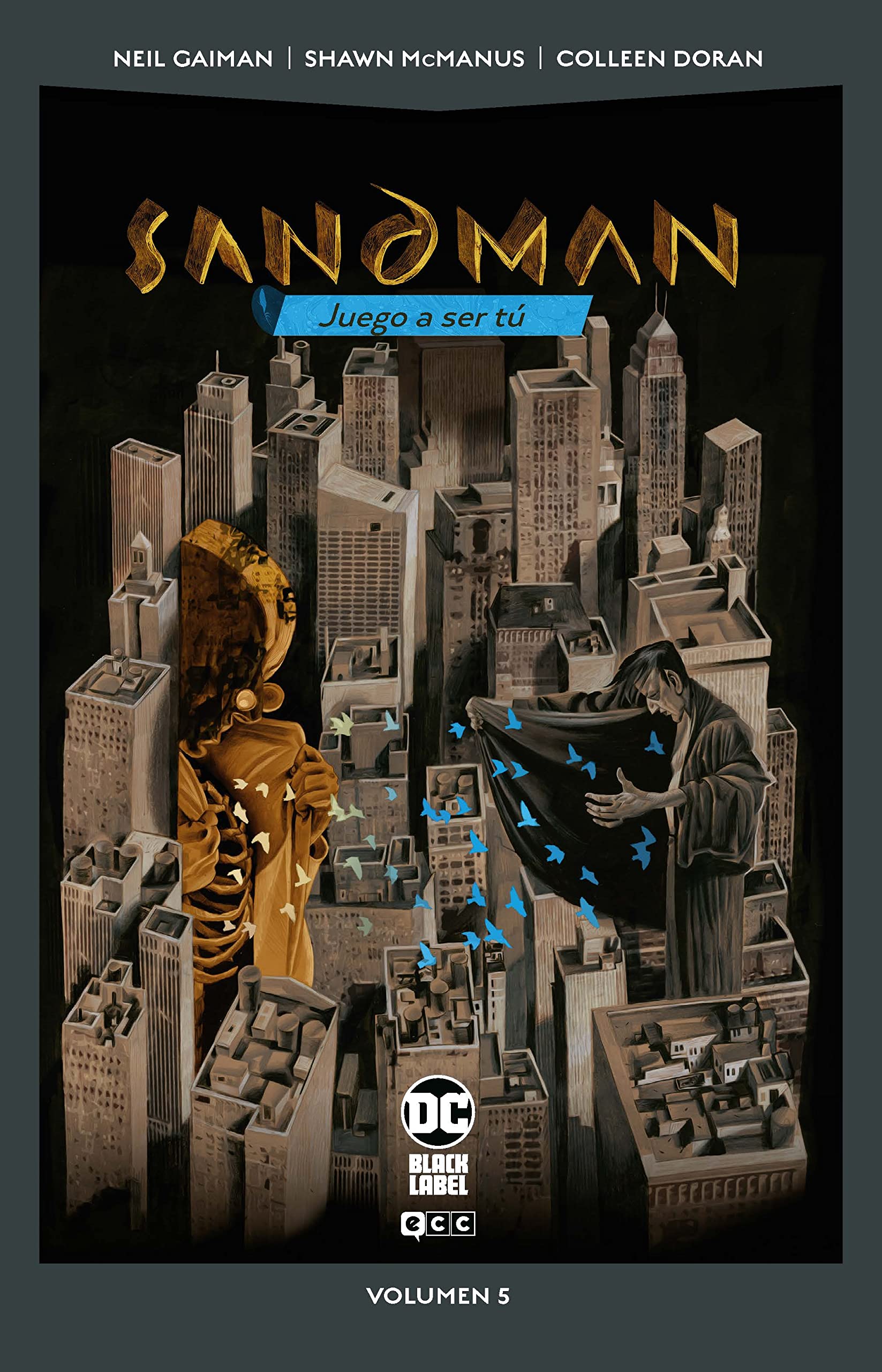 Neil Gaiman, Bryan Talbot, Colleen Doran, Shawn McManus, Stan Woch: Sandman vol. 05 (2022, ECC Ediciones)